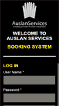 Mobile Screenshot of bookings.auslanservices.com